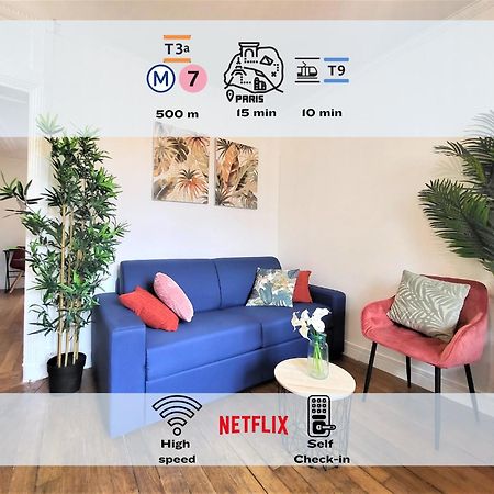 L'Oasis - Charmant Appartement Metro Porte D'Italie Le Kremlin-Bicêtre Exteriér fotografie